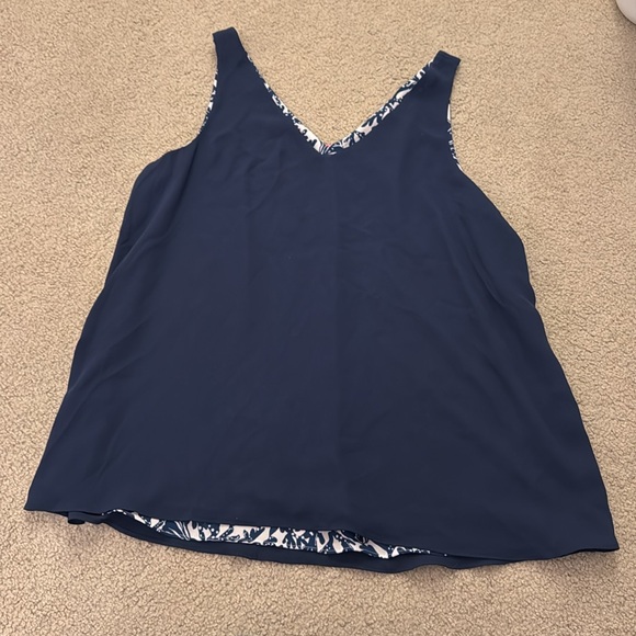 Lilly Pulitzer Reversible Sleeveless Top - Picture 3 of 5